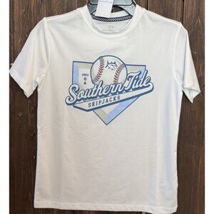 Southern Tide Boys Small 6/7 Performance Short Sleeve Boys Shirt baseball NWT
